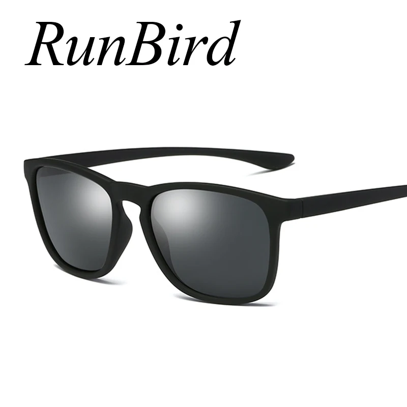 Солнечные очки RunBird 1129R Мужские поляризационные модные с улучшенным светом