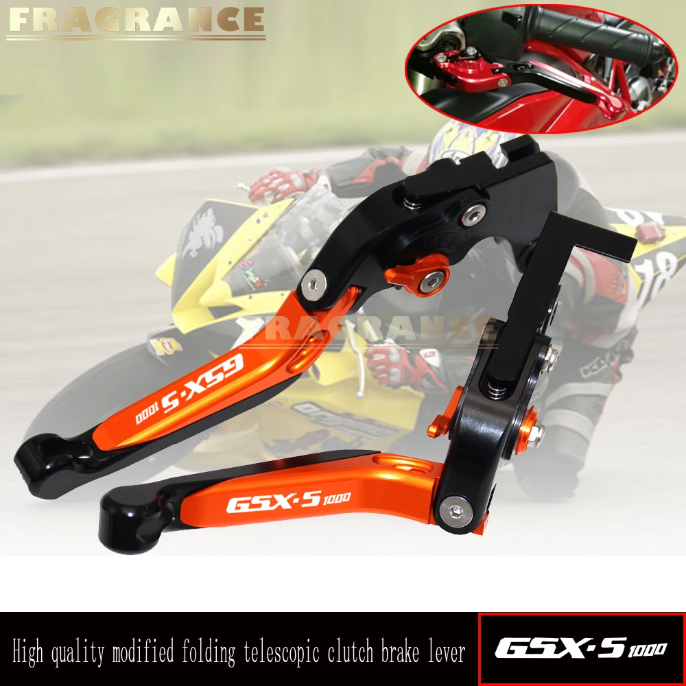 

Регулируемые складные выдвижные рычаги тормозной муфты для Suzuki GSXR1000 GSXR 600, 750, 2006, 2007, 2008, 2009, 2010, K6, K8, 2005-2006, K5