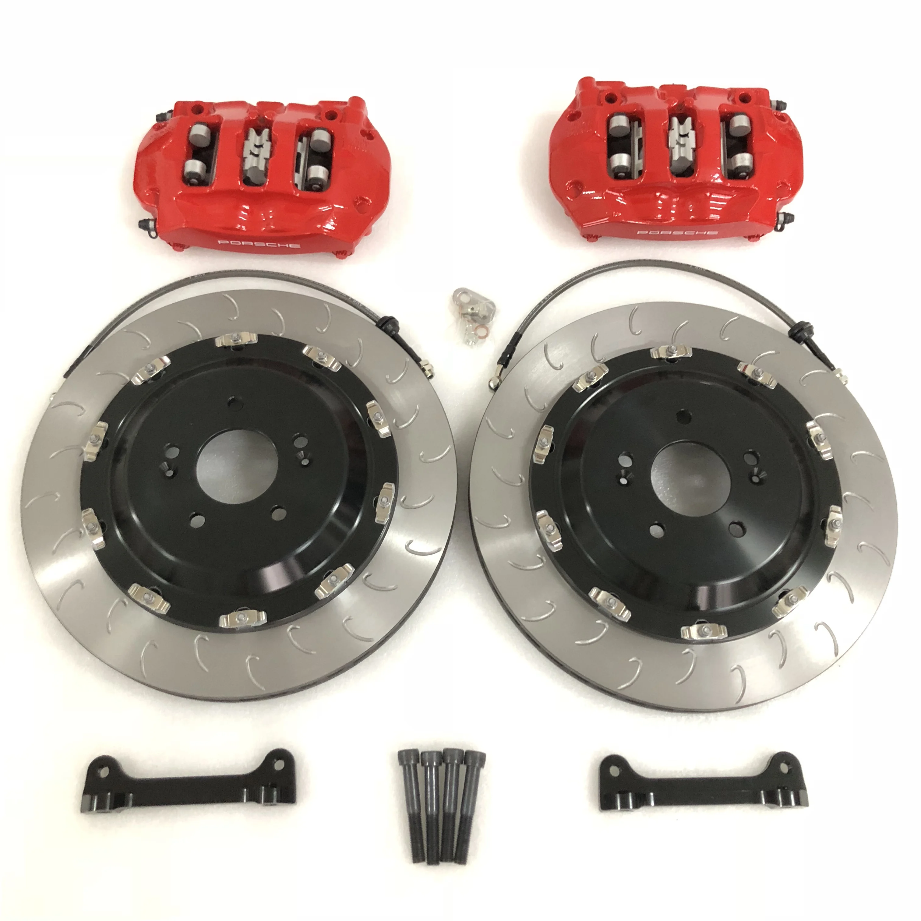 Комплект автомобильных аксессуаров изготовленным на заказ логосом 4 горшки 380*28
