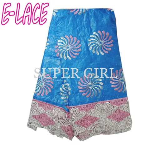 Новинка 2017 года поступление бисером африканских Базен Riche Getzner ткани с Вышивка