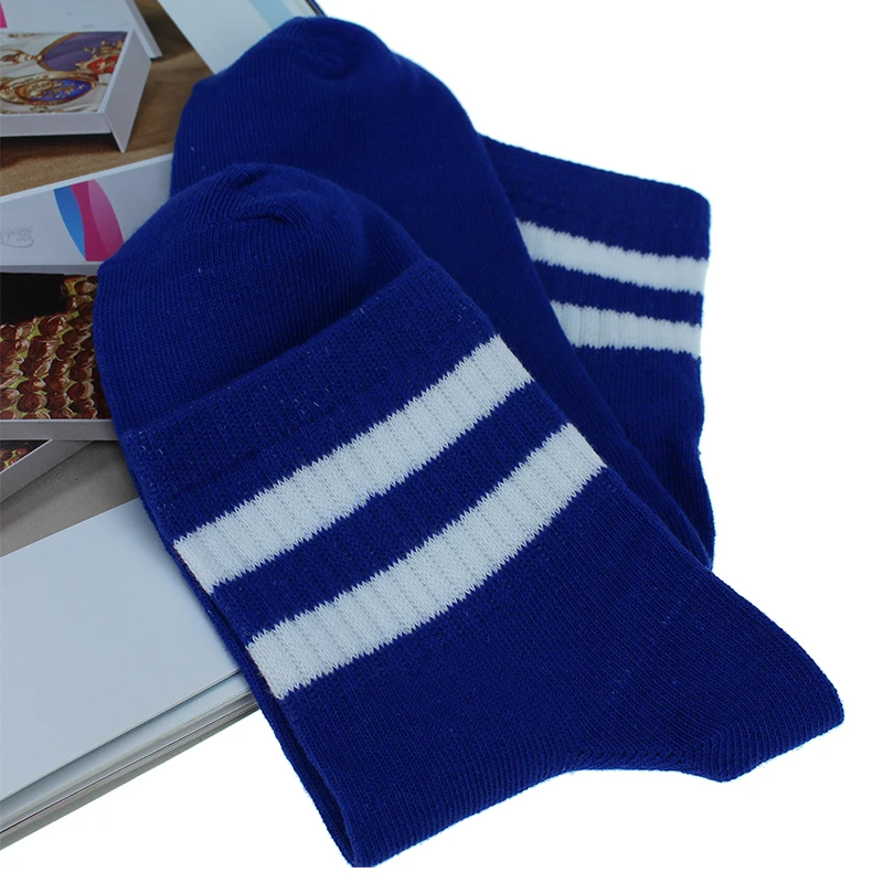 Factory direct Japanese wind sales striped High Quality cotton new style soft short socks women man couple casual | Женская одежда