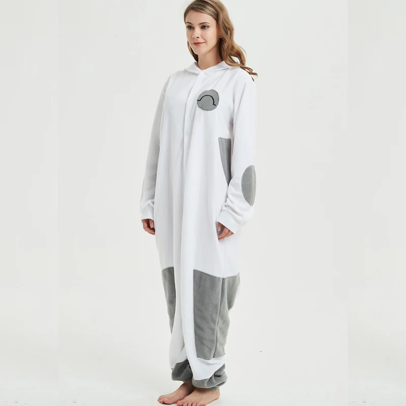 Большой Герой 6 Baymax кигуруми мультфильм пижамы комбинезоны для взрослых флис