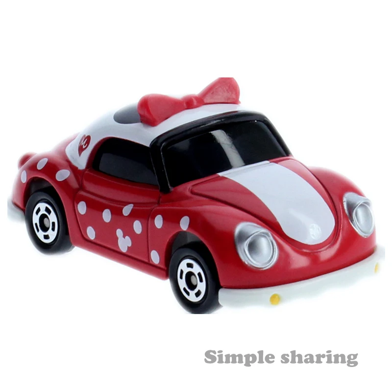 Takara Tomy Tomica Pixar Disney Motor DM 15 Minnie Mouse автомобиль литый под давлением миниатюрный набор