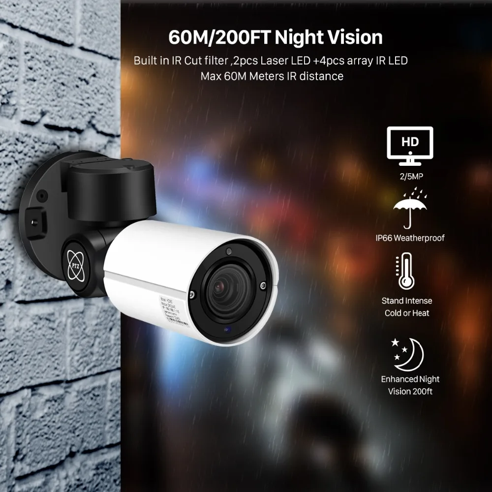 BESDER 5MP PTZ IP Camera 4CH Kit CCTV 4X Zoom H.265 48V POE NVR System IP66 Outdoor Weatherproof Video Security Surveillance on. BESDER 5MP PTZ IP-камера 4CH Kit CCTV 4X Zoom H.265 48V POE NVR System IP66 Outdoor Weatherproof Video Security Surveillance o