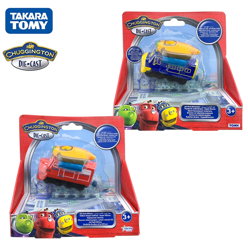 Takara Tomy Chuggington металлическая литая игрушка паровозики Dunbar/Harrison/KOKO/Chugger/Chatsworth/Frostini/Emery/Wilson/Skylar