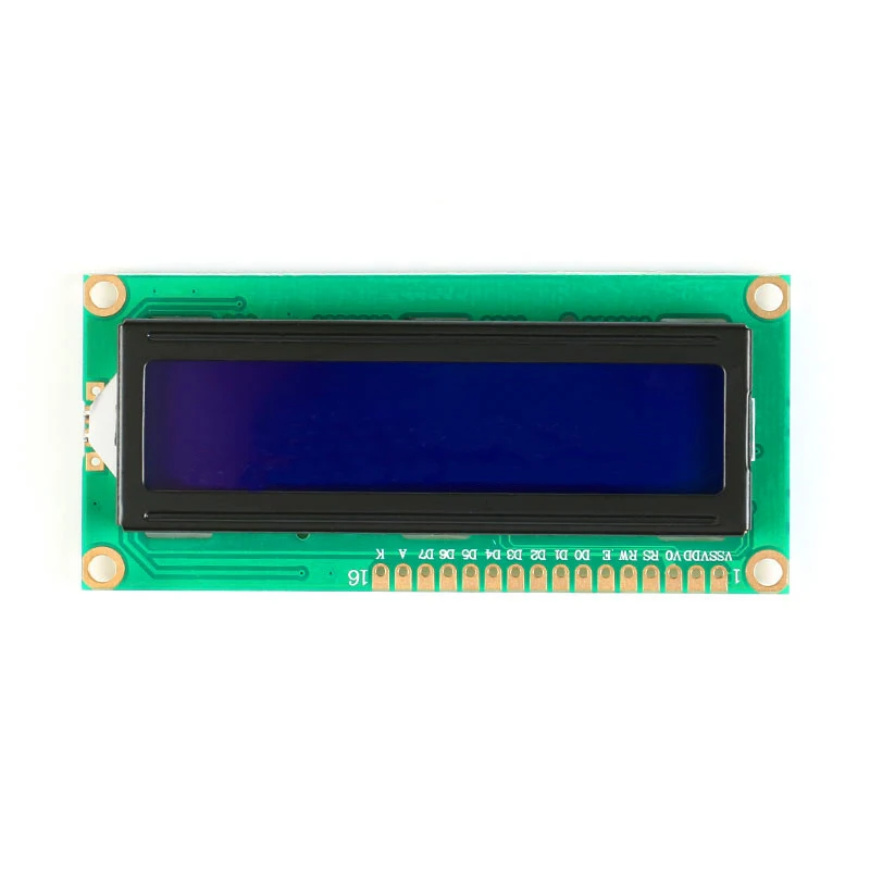 Бесплатная доставка 3 шт./лот качество lcd1602 В Синий ЖК дисплей белый символ синий