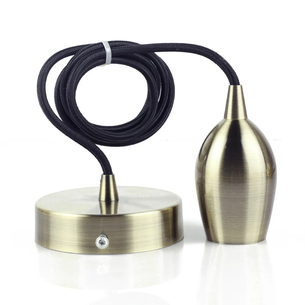 Американская Светодиодная лампа Эдисона винтажная Подвесная E27 держатель для