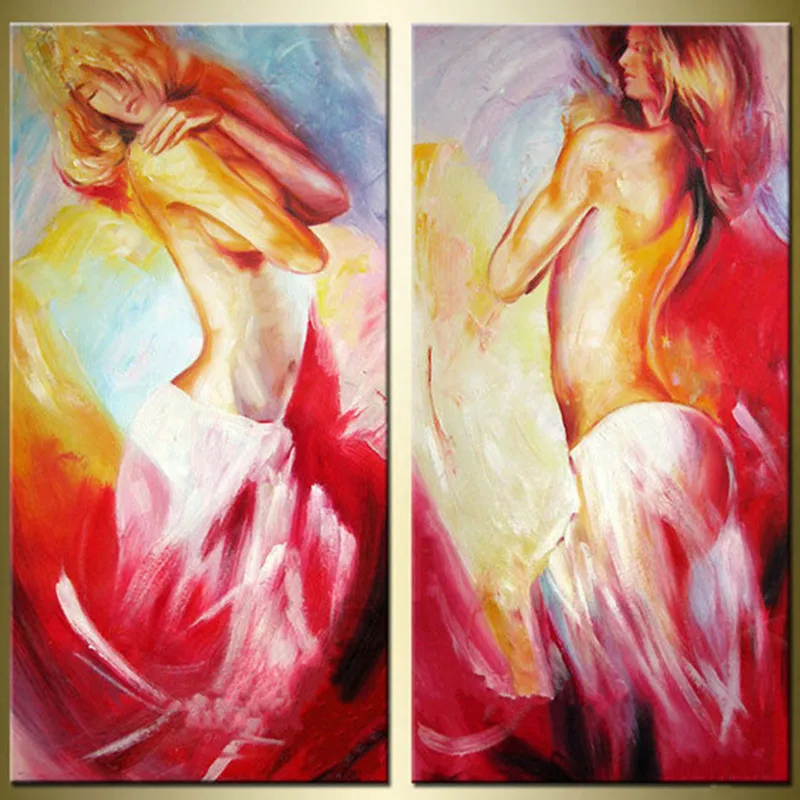 

Картина маслом телесного цвета 100%, ручная роспись, абстрактная картина маслом обнаженного цвета, Картина на холсте, подвесная картина для г...