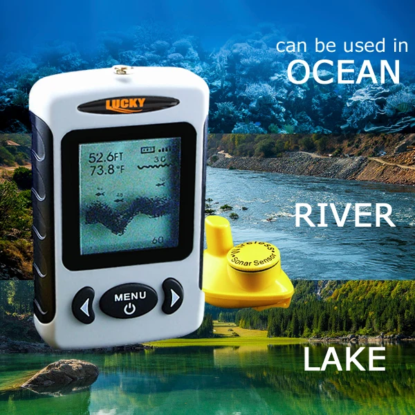 FFW 718 lucky беспроводной эхолот для рыбалки fish finder fishfinder эхолоты эхолот|led signboard|led panel