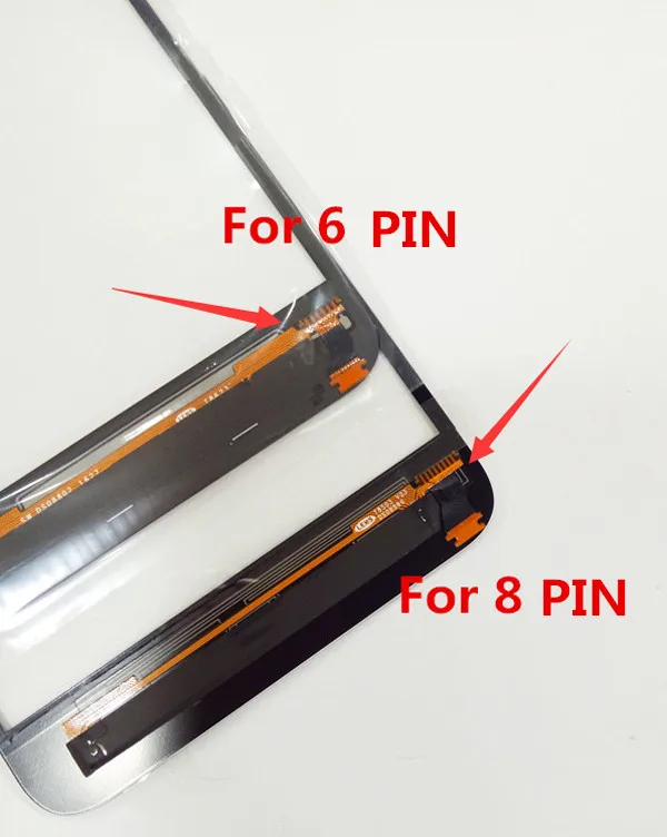 6 Pinj/8 Pin высокое качество для Letv LeEco Le 2 Max X820 передняя внешняя стеклянная панель