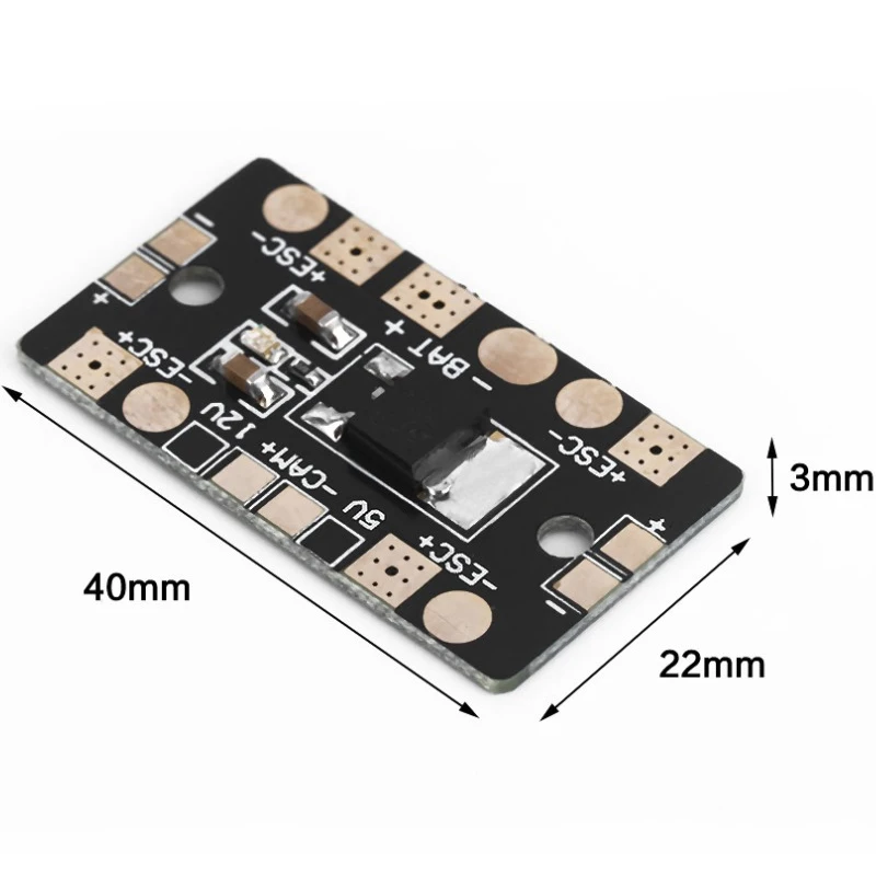 1 шт. мини PDB субпанели 12 В и 5 в bec через распределительную плату pcb QAV250|pcb manufacture|pcb