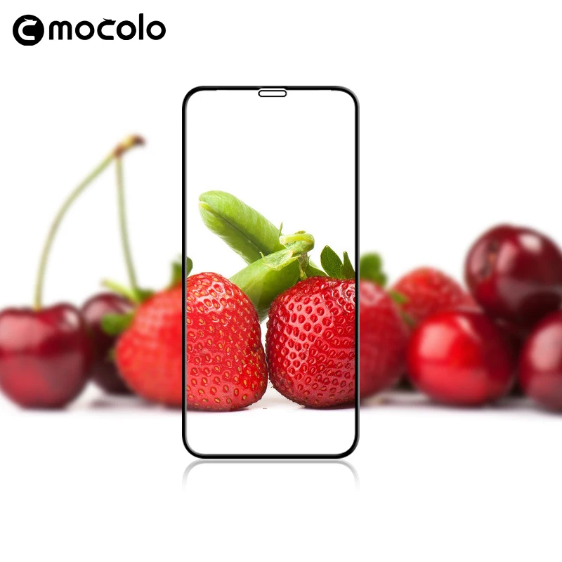 Для iPhone X защита экрана Mocolo Real 3D Узкий край Полное покрытие 9H Закаленное стекло