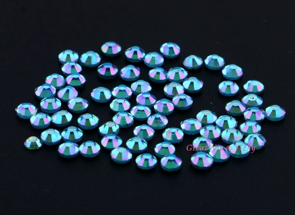 Яркое стекло для аксессуаров одежды SS6 SS10 SS16 SS20|hotfix rhinestones|dmc hotfix rhinestonesdmc |