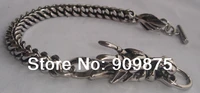 cool heavy menboys stainless steel dragon chain bracelet men jewelry bracelets bangles punk