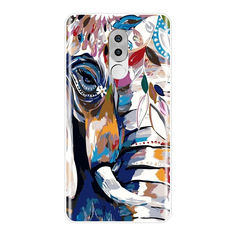 Чехол для Huawei Honor 4C 5C 6C 6A Pro мягкий силиконовый чехол-накладка с рисунком кролика