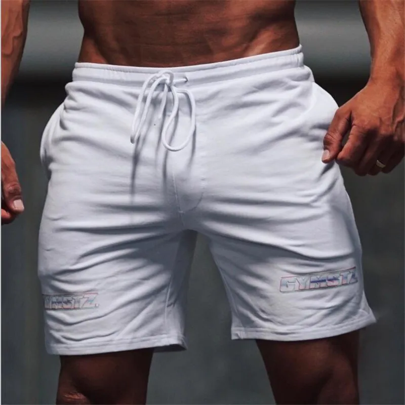 Шорты мужские спортивные хлопковые для бега баскетбола бодибилдинга | Спорт и