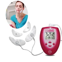 electric facial massage electronic muscle stimulation 2pcs electrode face sticker 2 cheek sticker face massager slimming tool
