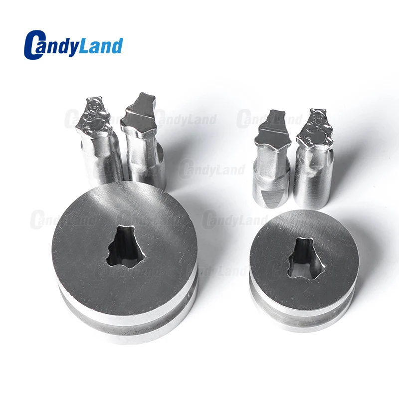

CandyLand Winnie Milk Tablet Die 3D Punch Press Mold Candy Punching Die Custom Logo Calcium Tablet Punch Die For Pill Maker
