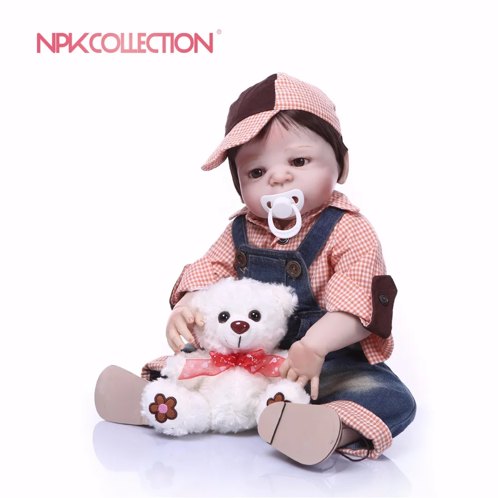 Кукла npkколлекция новый дизайн для отдыха силиконовая Реалистичная Bebes Reborn Prince