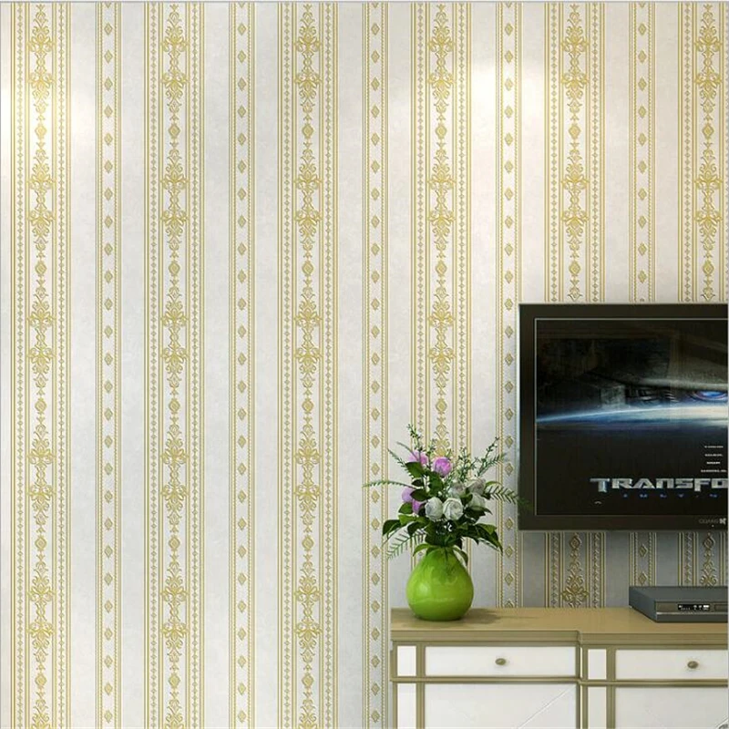 Beibehang европейские Простые высококачественные обои из нетканого материала для