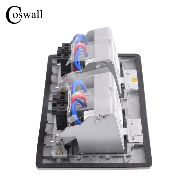 COSWALL все алюминиевые панели всплывающие напольные розетки 15а США Таиланд