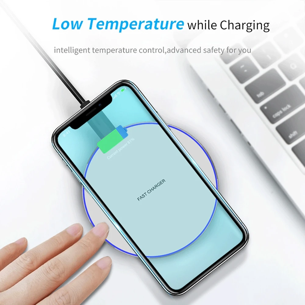 fdgao qi 30w quick wireless charger for iphone 12 11 pro xs max xr x 8 qc 3 0 fast charging for samsung s20 s10 s9 charger pad free global shipping
