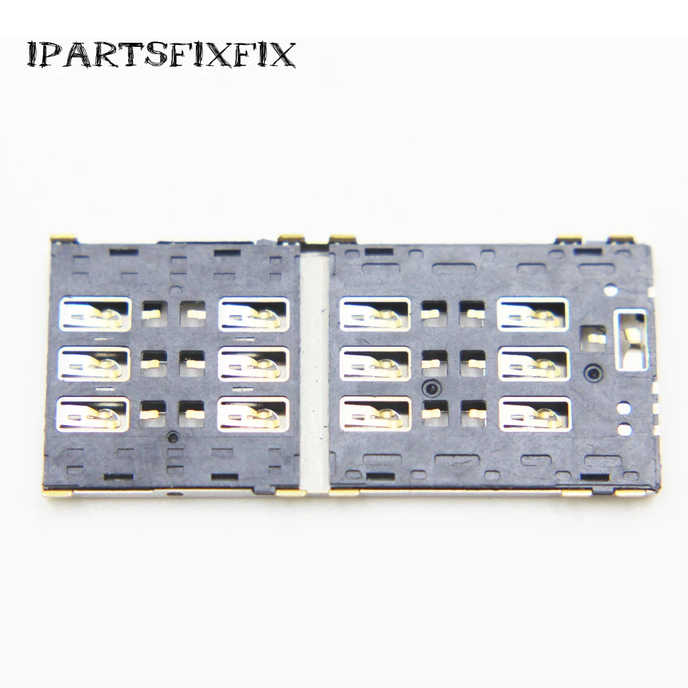 

10pcs/lot For Sony C5 Ultra Dual E5533 E5563 Original Brand New Nano SIM Card Reader Nano SIM Card Socket SIM Card Slot
