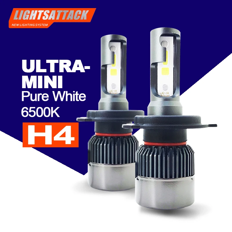 

PEGASUS Car Headlight H4 LED 6500K Fog Light Auto Bulb Headlamp