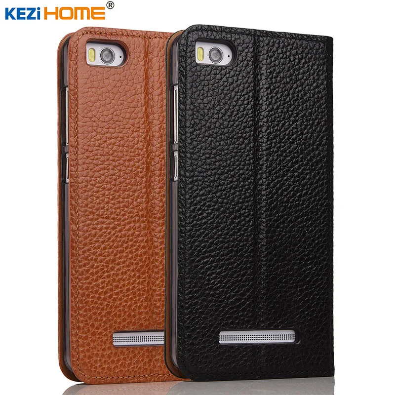 Чехол для Xiaomi mi4c mi4i чехол из натуральной кожи с откидной крышкой и подставкой mi 4c