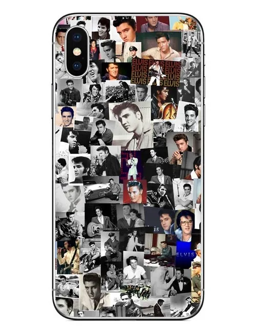 Жесткий чехол Elvis The King Of Rock для ПК iPhone 5 5S SE 6 S Plus 7 XS Max XR 8 X 1|Чехлы-книжки| |