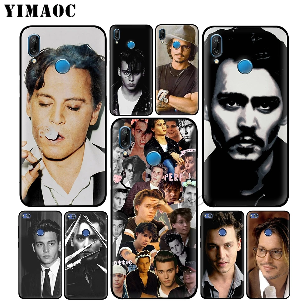 YIMAOC Johnny Deep Soft Case For Huawei P30 P20 Pro P10 P9 P8 2015 2017 P Smart Plus Z 2019 Nova 5i 4 3 3i 2i Lite |