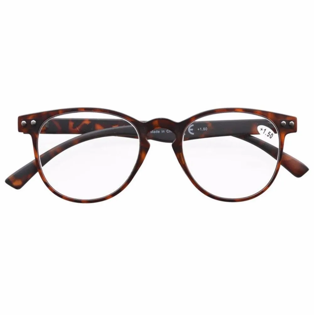 R060 Eyekepper круглый полный охват ультратонкий гибкий каркас очки для чтения + 0 5/0 75/1