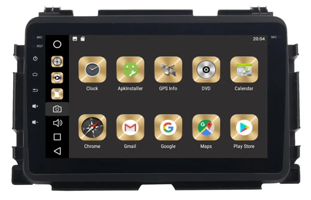 Carplay 4G 64G 8 &quotAndroid 10 автомобильная аудиосистема Для Honda Vezel HR V HRV 2014 головное