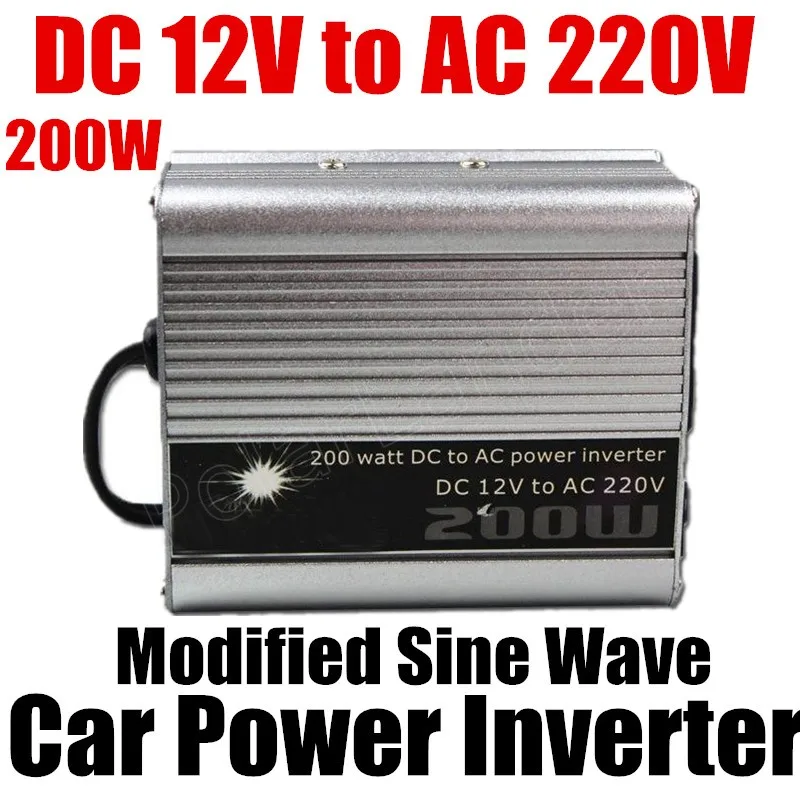 Зарядное устройство USB DC 12 В в AC 220 модифицированный синусоидальный автомобильный