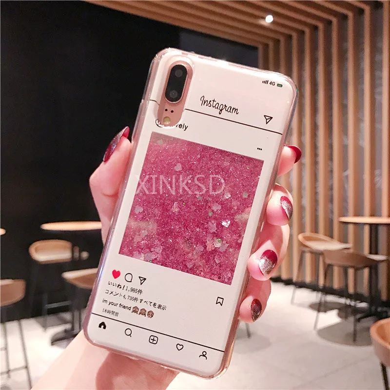 Чехол с жидкими зыбучими песками для huawei P20 P30 mate 20 Pro 10 Plite P Smart Nova 3 3i 4 на Honor 7C 7A Pro 8X10 9 lite чехол s