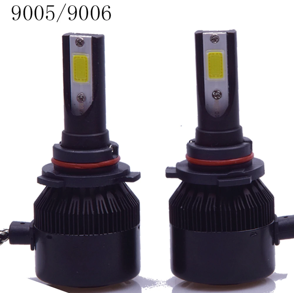 2X H7 H4 Auto Fari 72 Вт 8000lm CANBUS Dell'automobile Lampadine H1 H8 H9 H11 автомобили Faro 6000 К 12В fendinebia C6