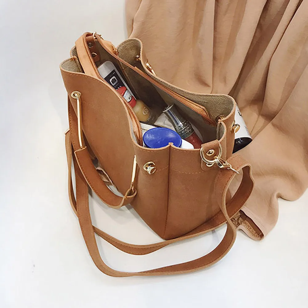 Aelicy Женский комплект из 2 предметов сумки через плечо сумка тоут двух Bolsa Feminina Bolsos
