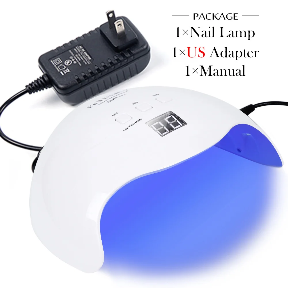 US Plug УФ-Светодиодная лампа 24 Вт Сушилка для ногтей для всех типов гель-лака для ногтей ЖК-дисплей таймер светильник от солнца машина для дизайна ногтей маникюр SASUN X9Plus - Цвет: US Plug