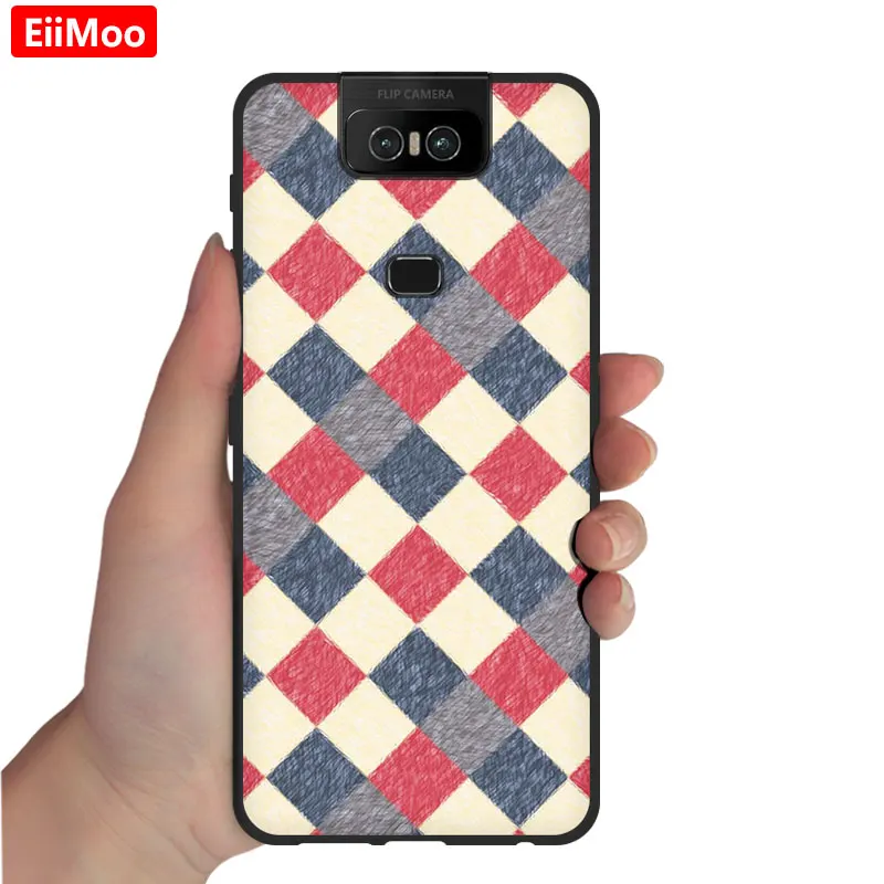 EiiMoo мягкий чехол для ASUS Zenfone 6 ZS630KL чехол Funda силиконовый мультяшный задний Чехол для ASUS Zenfone 6 ASUS ZS630KL чехол для телефона - Цвет: 45