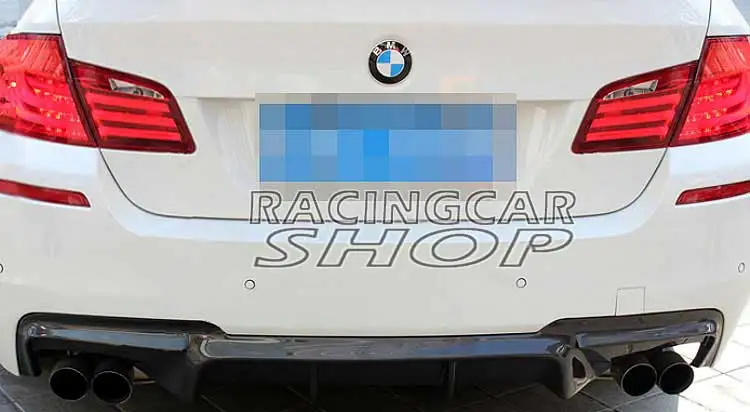 Окрашенный DTM стиль задний диффузор спойлер для BMW 5 SERIES F10 M5 Бампер 2011UP B095F|spoiler for