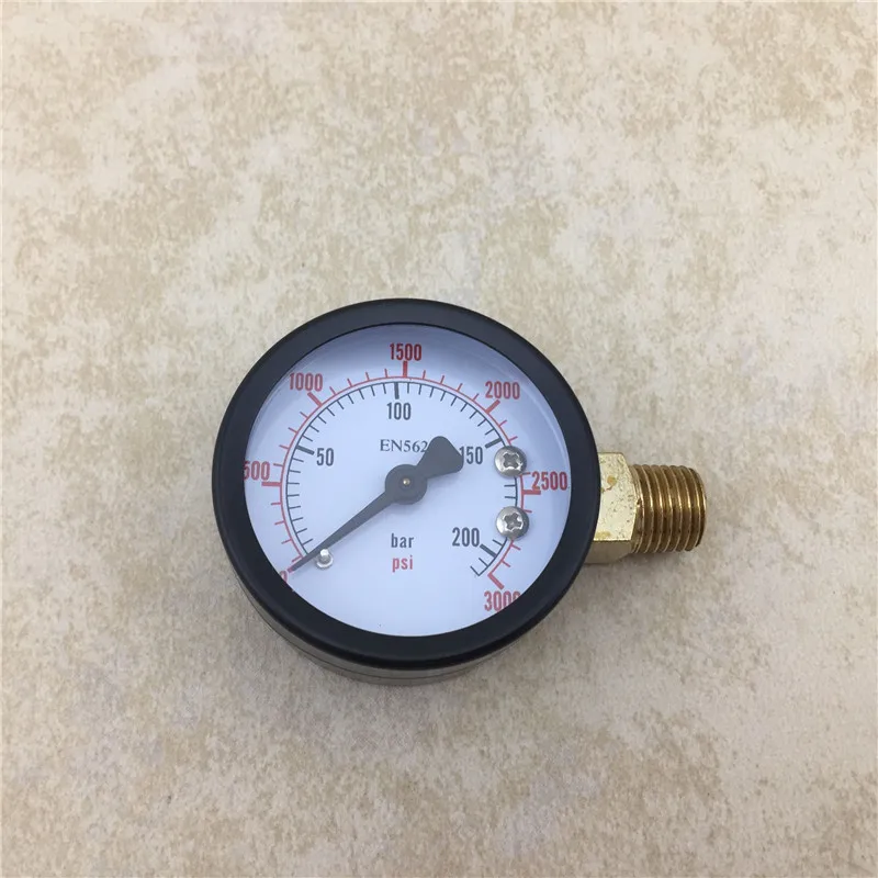 Новый Манометр высокого давления 0 3000 PSI домашний манометр Co2|Другие барные