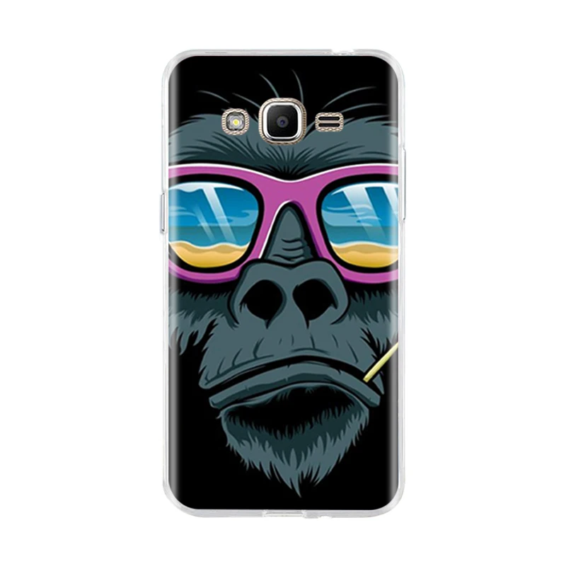 Чехол для Samsung J1 J3 J7 J5 2016 силиконовый чехол 3D сумки с изображением кота Galaxy 2015