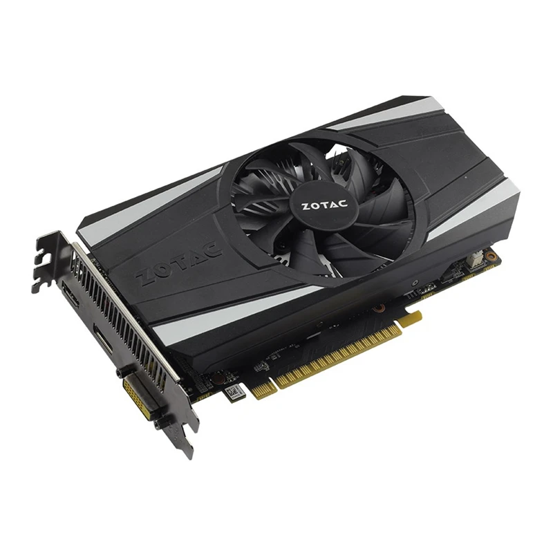 ZOTAC оригинальная Видеокарта GTX 1050 2GD5 GPU 128 бит GP107 GTX1050 2 ГБ GDDR5 видеокарты для NVIDIA карта Geforce GTX 1050 PCI-E