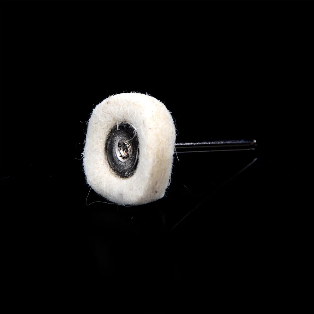 Аксессуары для Dremel 10 шт. полировальные диски инструменты полировки шерсти фетра
