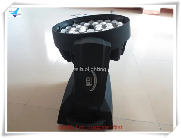 DJ Moving Head 36x18 Вт Zoom Led Stage Light 6in1 RGBWA UV Wash Lyre Disco DMX Strobe Lumiere свадебный свет|Эффект