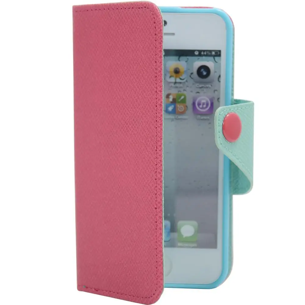 New PVC Wallet Pouch Soft Skin Case Cover For iPhone 5/5s/se | Мобильные телефоны и аксессуары