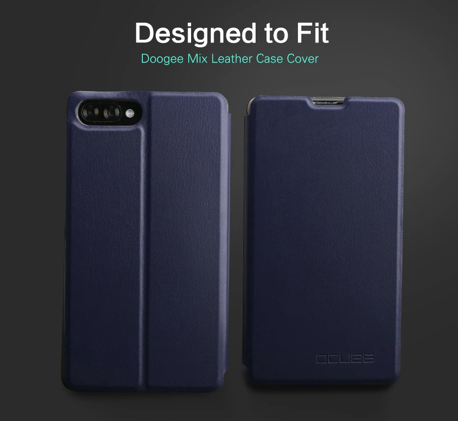 DOOGEE Mix чехол с задней крышкой Роскошный защитный кожаный чехол флип чехол Для DOOGEE Mix мобильного телефона