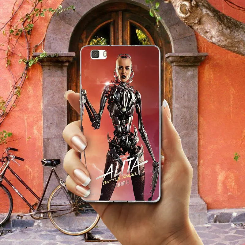 Мягкий силиконовый чехол для телефона из ТПУ с аниме Alita Battle Angel Huawei P8 P9 P10 P20 P30 Honor 7