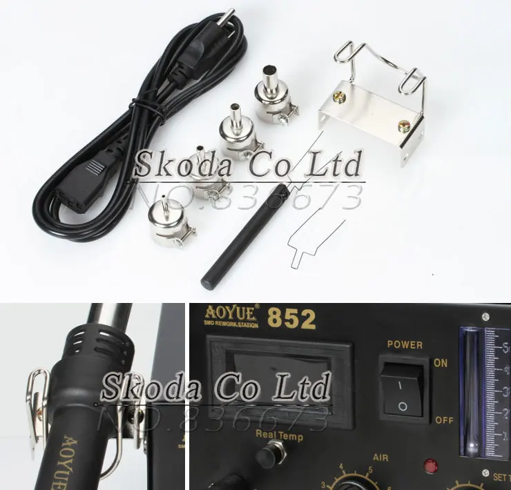 AOYUE 852 SMD фена паяльная станция цифровой дисплей цифровые электронные инструменты