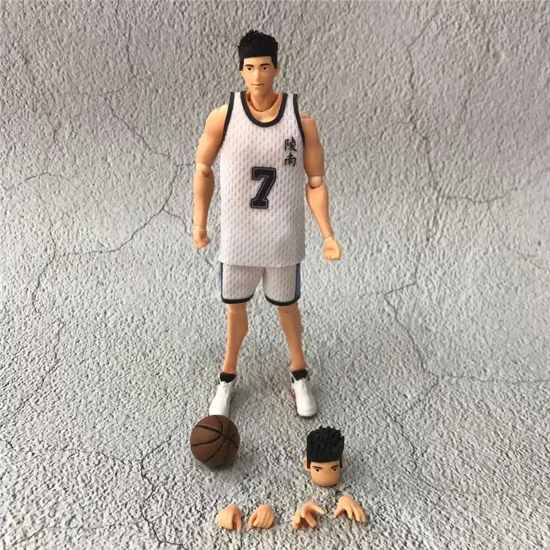 16 5 см аниме 1/8 масштаб окрашенная фигурка Slam Dunk 7 # Sendoh Akira вариант экшн ПВХ игрушка